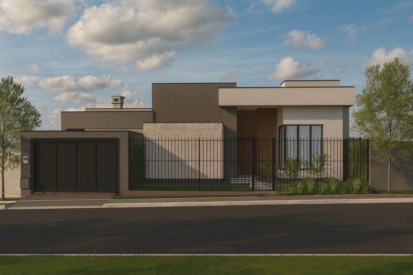 Casa A&M - render 2